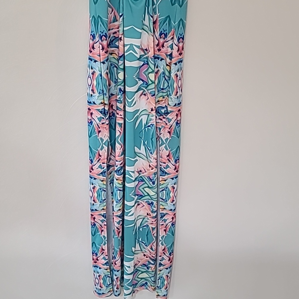 Birds of Paradise Bodycon Cut Out Dress Size M - Picture 6 of 6